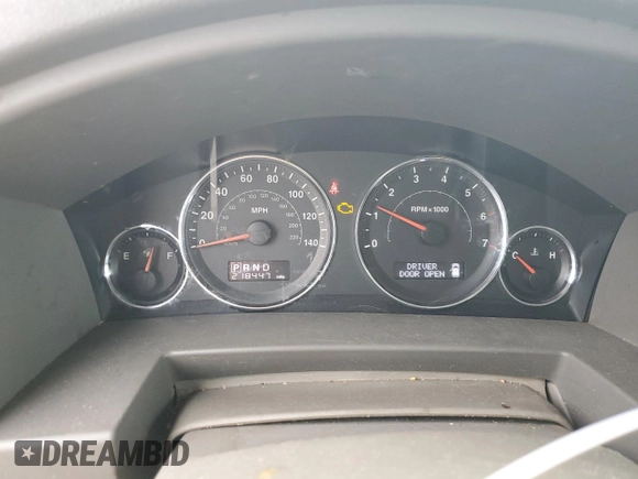 2008 Jeep Commander Sport with VIN 1J8HG48N48C241732, listed as a Copart auction lot 75326574 with 218,447 mi miles and Clean title. Bid and sale history available at DreamBid. Image 9.