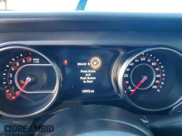 2022 Jeep Gladiator Mojave with VIN 1C6JJTEG2NL178515, listed as a Copart auction lot 46484525 with 19,975 mi miles and Non repairable. Bid and sale history available at DreamBid. Image 9.