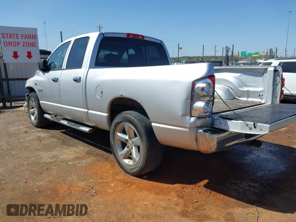 2008 Dodge 1500 SLT with VIN 1D7HA18248S534684, listed as a IAAI auction lot 42012870 with 277,516 mi miles. Bid and sale history available at carsss.com. Image 3.