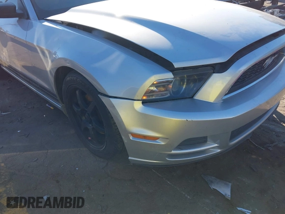 2013 Ford Mustang V6 with VIN 1ZVBP8EM0D5204477, listed as a IAAI auction lot 41009715 with 190,564 mi miles and . Bid and sale history available at DreamBid. Image 6.