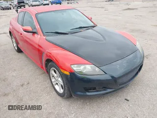 2008 Mazda RX-8 40th Anniversary with VIN JM1FE173280214548, listed as a IAAI auction lot 40758446 with 110,229 mi miles. Bid and sale history available at carsss.com. Image 1.