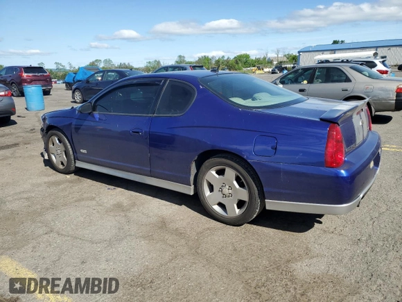 2007 Chevrolet Monte Carlo SS z VIN 2G1WL15C379224334, wystawiony jako Copart lot #57466765 z przebiegiem 168 656 mil mil oraz Szkoda całkowita • Salvage title. Historia ofert i sprzedaży dostępna na DreamBid. Obrazek 2.