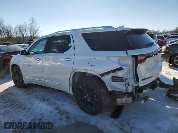 2021 Chevrolet Traverse Premier with VIN 1GNEVKKW4MJ238428, listed as a Copart auction lot 87751075 with 44,501 mi miles and Salvage title. Bid and sale history available at DreamBid. Image 2.
