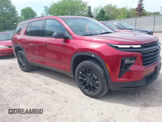 2025 Chevrolet Traverse AWD LT with VIN 1GNEVGRS8SJ113204, listed as a IAAI auction lot 42258167 with 8,540 mi miles and . Bid and sale history available at DreamBid. Image 1.