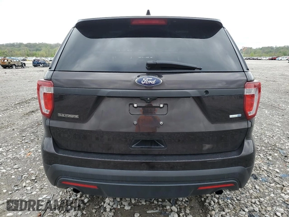 2017 Ford Police Interceptor Utility z VIN 1FM5K8AR0HGC25366, wystawiony jako Copart lot #53962255 z przebiegiem 130 821 mil mil oraz Szkoda całkowita • Salvage title. Historia ofert i sprzedaży dostępna na DreamBid. Obrazek 6.