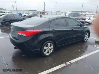 2012 Hyundai Elantra GLS with VIN KMHDH4AE8CU404698, listed as a IAAI auction lot 41988964 with 1 mi miles. Bid and sale history available at carsss.com. Image 4.