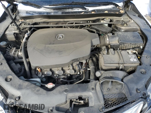 2015 Acura TLX V6 with VIN 19UUB2F34FA014979, listed as a Copart auction lot 88884075 with 86,298 mi miles and Salvage Title. Bid and sale history available at carsss.com. Image 12.