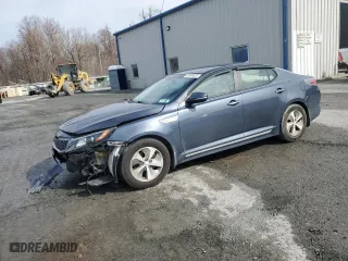 2015 Kia Optima Hybrid with VIN KNAGM4AD2F5077523, listed as a Copart auction lot 52994625 with 87,729 mi miles and Salvage Title. Bid and sale history available at carsss.com. Image 1.