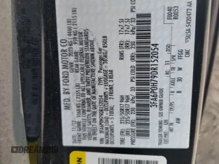 2013 Ford Fusion SE z VIN 3FA6P0H79DR152054, wystawiony jako Copart lot #59733285 z przebiegiem 116 392 mil mil oraz Szkoda całkowita • Salvage title. Historia ofert i sprzedaży dostępna na DreamBid. Obrazek 12.