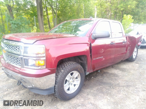 2014 Chevrolet Silverado 1500 LT with VIN 1GCVKREH7EZ166876, listed as a IAAI auction lot 39990367 with 126,326 mi miles and . Bid and sale history available at DreamBid. Image 2.