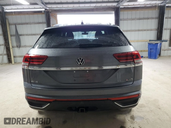 2020 Volkswagen Atlas SE with VIN 1V21E2CA7LC231971, listed as a Copart auction lot 52866725 with 75,621 mi miles and Salvage title. Bid and sale history available at DreamBid. Image 6.