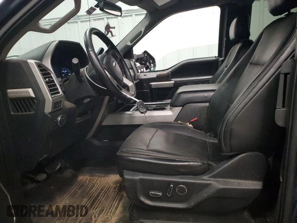 2017 Ford F-350 Lariat with VIN 1FT8X3BT5HEE16468, listed as a Copart auction lot 57251455 with 92,951 mi miles and Salvage title. Bid and sale history available at DreamBid. Image 7.