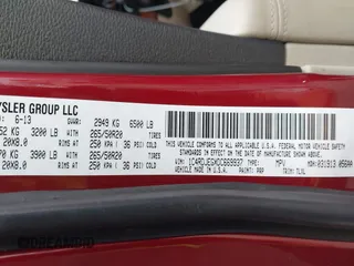 2013 Dodge Durango Citadel with VIN 1C4RDJEGXDC669937, listed as a IAAI auction lot 42105204 with 153,015 mi miles and . Bid and sale history available at DreamBid. Image 9.