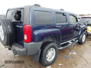 2007 Hummer H3 SUV with VIN 5GTDN13E578250970, listed as a IAAI auction lot 41560783 with 164,136 mi miles. Bid and sale history available at carsss.com. Image 4.