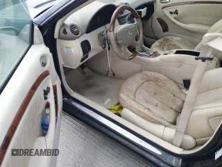 2008 Mercedes-Benz CLK-Class 3.5L with VIN WDBTK56F48F256262, listed as a Copart auction lot 74918114 with 0 mi miles and Salvage Title. Bid and sale history available at carsss.com. Image 8.