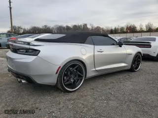 2017 Chevrolet Camaro 2SS with VIN 1G1FH3D79H0213349, listed as a Copart auction lot 83073854 with 35,276 mi miles and Salvage Title. Bid and sale history available at carsss.com. Image 3.