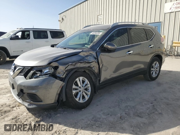 2014 Nissan Rogue SV with VIN 5N1AT2MT7EC795772, listed as a Copart auction lot 48266205 with 119,939 mi miles and Salvage Title. Bid and sale history available at carsss.com. Image 1.