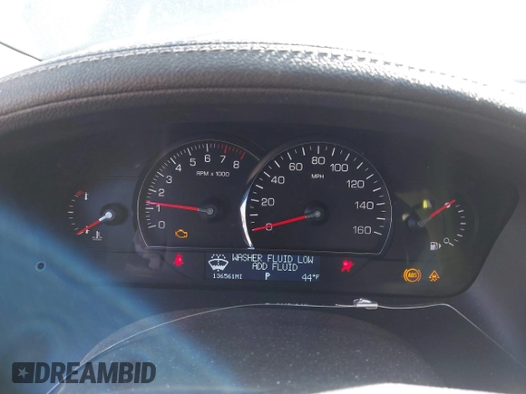 2008 Cadillac SRX AWD with VIN 1GYEE437580158105, listed as a IAAI auction lot 41777201 with 136,561 mi miles. Bid and sale history available at carsss.com. Image 7.