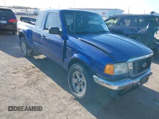 2004 Ford Ranger XL Fleet with VIN 1FTYR15E44PB21128, listed as a IAAI auction lot 42003646 with Not Provided miles. Bid and sale history available at carsss.com. Image 1.