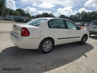 2005 Chevrolet Malibu with VIN 1G1ZS52F35F215949, listed as a Copart auction lot 74637944 with 0 mi miles and Salvage Title. Bid and sale history available at carsss.com. Image 3.