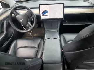 2021 Tesla Model 3 Long Range z VIN 5YJ3E1EB6MF974491, wystawiony jako Copart lot #55062505 z przebiegiem Nie podano mil oraz Szkoda całkowita • Salvage title. Historia ofert i sprzedaży dostępna na DreamBid. Obrazek 8.