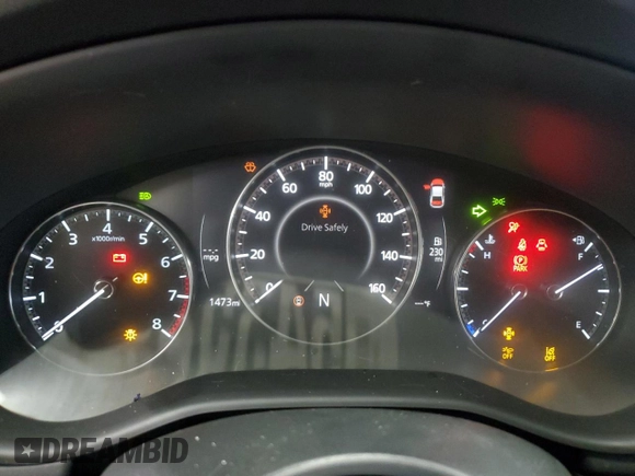 2025 Mazda 3 S Preferred z VIN 3MZBPACM1SM465571, wystawiony jako Copart lot #54352675 z przebiegiem 1 473 mil mil oraz Nie do naprawy • Non repairable. Historia ofert i sprzedaży dostępna na DreamBid. Obrazek 9.