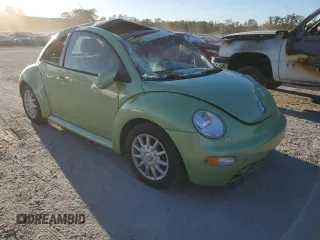 2005 Volkswagen New Beetle Coupe GLS with VIN 3VWCK31C05M415337, listed as a Copart auction lot 76562154 with 113,317 mi miles and Salvage Title. Bid and sale history available at carsss.com. Image 4.