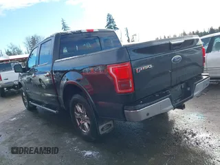 2015 Ford F-150 XLT with VIN 1FTEW1EP4FFB51252, listed as a IAAI auction lot 41471878 with 103,393 mi miles. Bid and sale history available at carsss.com. Image 3.