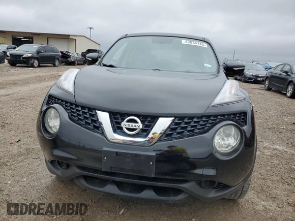 2016 Nissan Juke S with VIN JN8AF5MV8GT659902, listed as a Copart auction lot 43034745 with 47,118 mi miles and Clean Title. Bid and sale history available at carsss.com. Image 5.