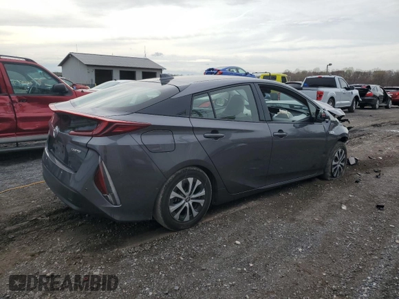 2020 Toyota Prius Prime LE with VIN JTDKARFP2L3133408, listed as a Copart auction lot 51582655 with 41,129 mi miles and Salvage Title. Bid and sale history available at carsss.com. Image 3.