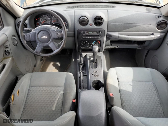 2005 Jeep Liberty Sport with VIN 1J4GL48K65W504490, listed as a Copart auction lot 49766245 with 217,458 mi miles and Salvage Title. Bid and sale history available at carsss.com. Image 8.