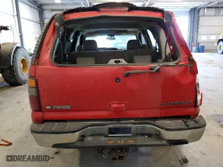 2002 Chevrolet Tahoe LT with VIN 1GNEK13Z72J273456, listed as a Copart auction lot 47582045 with 154,863 mi miles and Salvage Title. Bid and sale history available at carsss.com. Image 6.