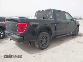 2022 Ford F-150 XL with VIN 1FTFW1E55NFA66924, listed as a IAAI auction lot 41798490 with 45,391 mi miles and . Bid and sale history available at DreamBid. Image 4.