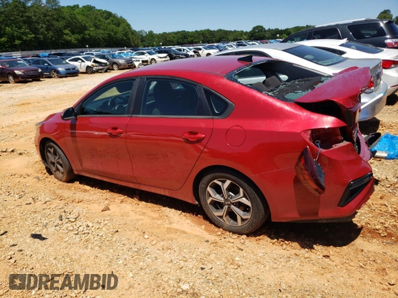 2019 Kia Forte LXS with VIN 3KPF24ADXKE067177, listed as a Copart auction lot 56452245 with 113,271 mi miles and Salvage title. Bid and sale history available at DreamBid. Image 2.
