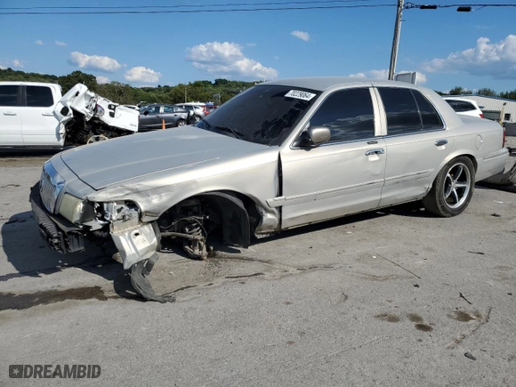2007 Mercury Grand Marquis GS with VIN 2MEFM74V57X603310, listed as a Copart auction lot 70229064 with 119,536 mi miles and Salvage Title. Bid and sale history available at carsss.com. Image 1.