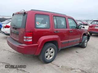 2012 Jeep Liberty Sport Latitude with VIN 1C4PJMAK6CW203124, listed as a IAAI auction lot 41631786 with 148,025 mi miles and . Bid and sale history available at carsss.com. Image 4.