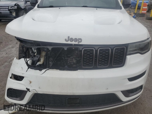 2020 Jeep Grand Cherokee Limited X with VIN 1C4RJFBT5LC420743, listed as a Copart auction lot 54552385 with 162,039 mi miles and Salvage title. Bid and sale history available at DreamBid. Image 12.