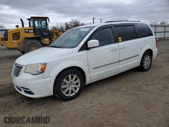 2014 Chrysler Town & Country Touring with VIN 2C4RC1BGXER445471, listed as a Copart auction lot 47644165 with 172,247 mi miles and Salvage Title. Bid and sale history available at carsss.com. Image 1.