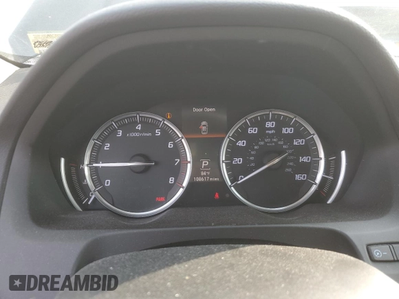 2015 Acura TLX Technology with VIN 19UUB2F50FA017332, listed as a Copart auction lot 60505425 with 108,617 mi miles and Salvage title. Bid and sale history available at DreamBid. Image 9.