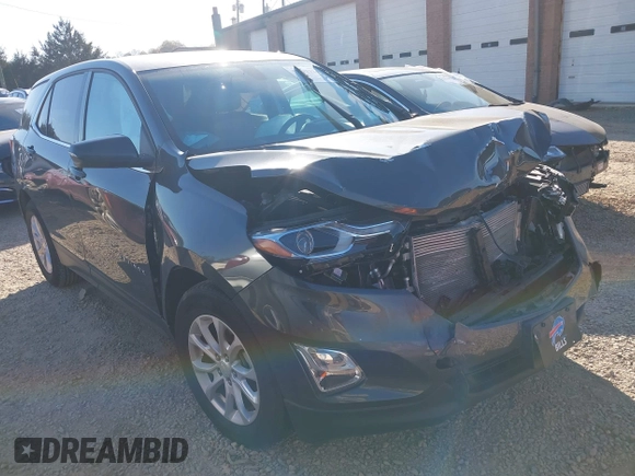 2019 Chevrolet Equinox LT with VIN 2GNAXKEV7K6151340, listed as a IAAI auction lot 41891324 with 45,526 mi miles and . Bid and sale history available at carsss.com. Image 1.