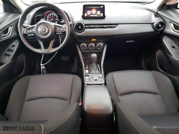 2020 Mazda CX-3 Sport with VIN JM1DKFB73L1470319, listed as a Copart auction lot 65948054 with 34,455 mi miles and Salvage Title. Bid and sale history available at carsss.com. Image 8.