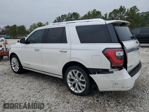 2018 Ford Expedition Platinum with VIN 1FMJU1LT9JEA25824, listed as a Copart auction lot 46264285 with 136,812 mi miles and Salvage Title. Bid and sale history available at carsss.com. Image 2.