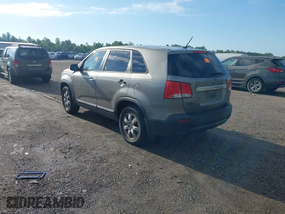 2012 Kia Sorento LX with VIN 5XYKT3A19CG283778, listed as a IAAI auction lot 42259689 with 211,493 mi miles and . Bid and sale history available at DreamBid. Image 3.