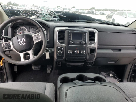 2021 Ram 1500 Classic SLT with VIN 1C6RR6LG4MS530255, listed as a Copart auction lot 81177304 with 65,487 mi miles and Salvage Title. Bid and sale history available at carsss.com. Image 8.