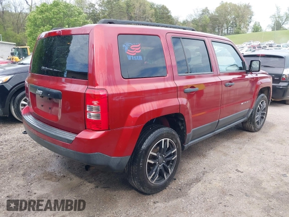 2015 Jeep Patriot Sport with VIN 1C4NJRBB3FD136291, listed as a IAAI auction lot 42015702 with 129,339 mi miles and . Bid and sale history available at carsss.com. Image 4.