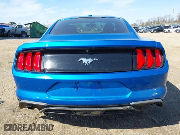 2019 Ford Mustang EcoBoost with VIN 1FA6P8TH8K5185206, listed as a IAAI auction lot 41749783 with 63,566 mi miles and . Bid and sale history available at carsss.com. Image 16.