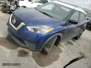 2018 Nissan Kicks SV with VIN 3N1CP5CU9JL511928, listed as a Copart auction lot 83974934 with 47,966 mi miles and Salvage Title. Bid and sale history available at carsss.com. Image 1.