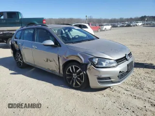 2016 Volkswagen Golf SportWagen TSI S with VIN 3VWC17AU2GM519057, listed as a Copart auction lot 86487484 with 5,740 mi miles and Salvage Title. Bid and sale history available at carsss.com. Image 4.