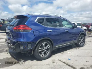 2017 Nissan Rogue SL with VIN 5N1AT2MV5HC730196, listed as a Copart auction lot 58900045 with 88,887 mi miles and Salvage title. Bid and sale history available at DreamBid. Image 3.