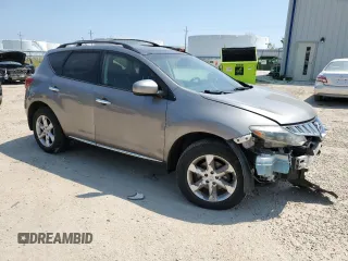 2009 Nissan Murano LE with VIN JN8AZ18W29W120860, listed as a Copart auction lot 62857124 with 199,955 mi miles and Non Repairable. Bid and sale history available at carsss.com. Image 4.